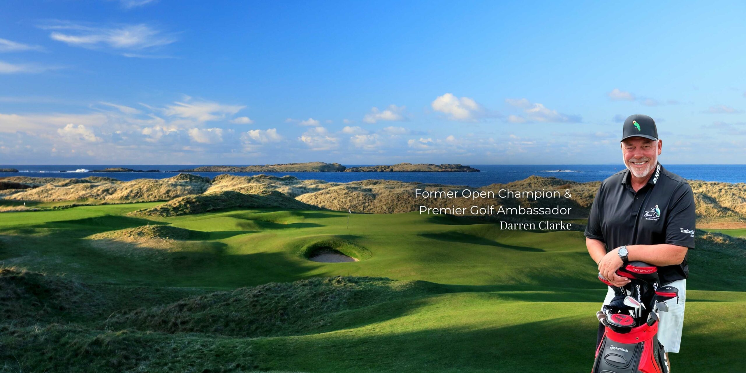 Darren Clarke at the British Open