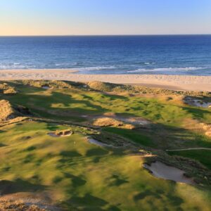 Barnbougle Dunes beach and ocean