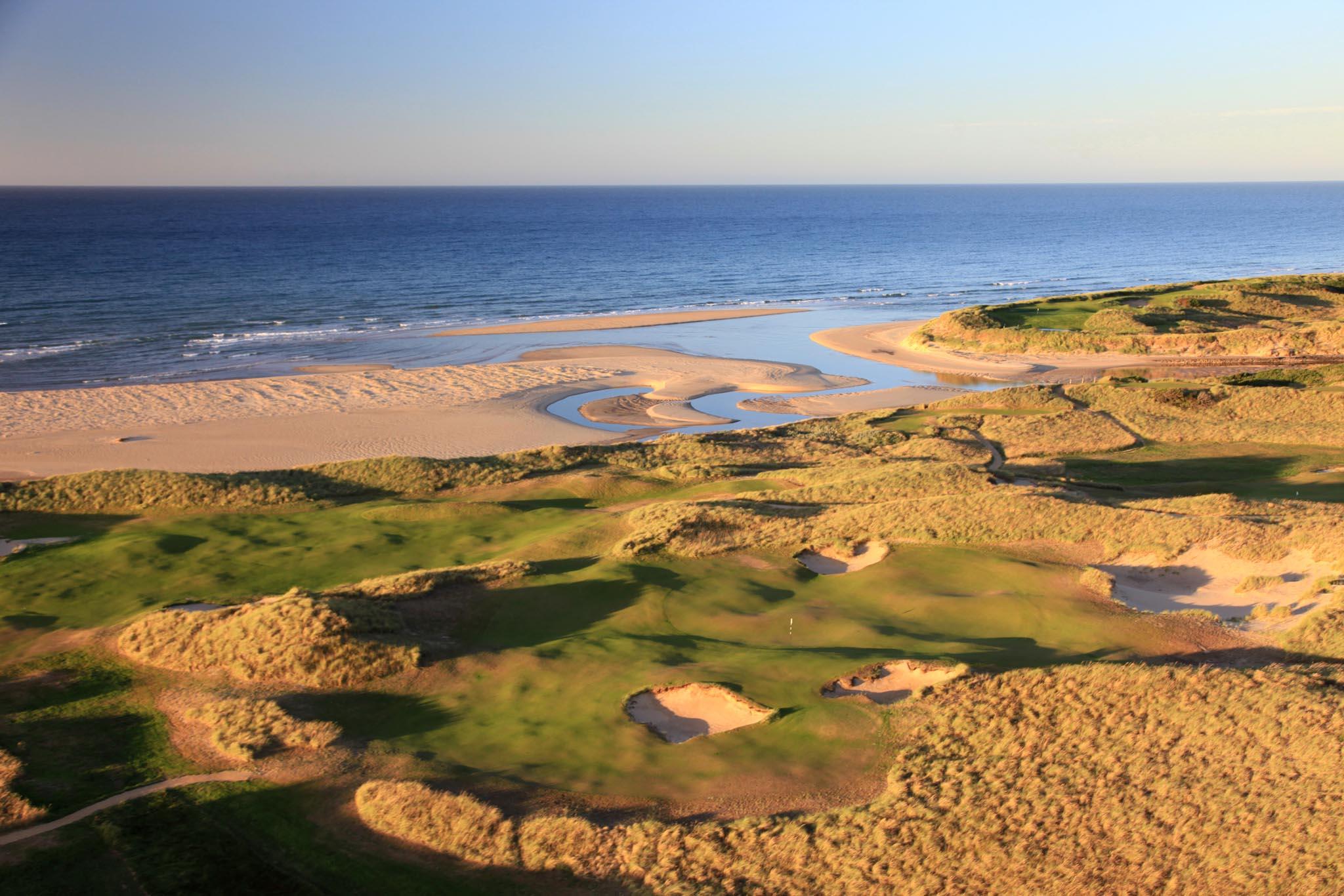 Barnbougle Dunes coastline