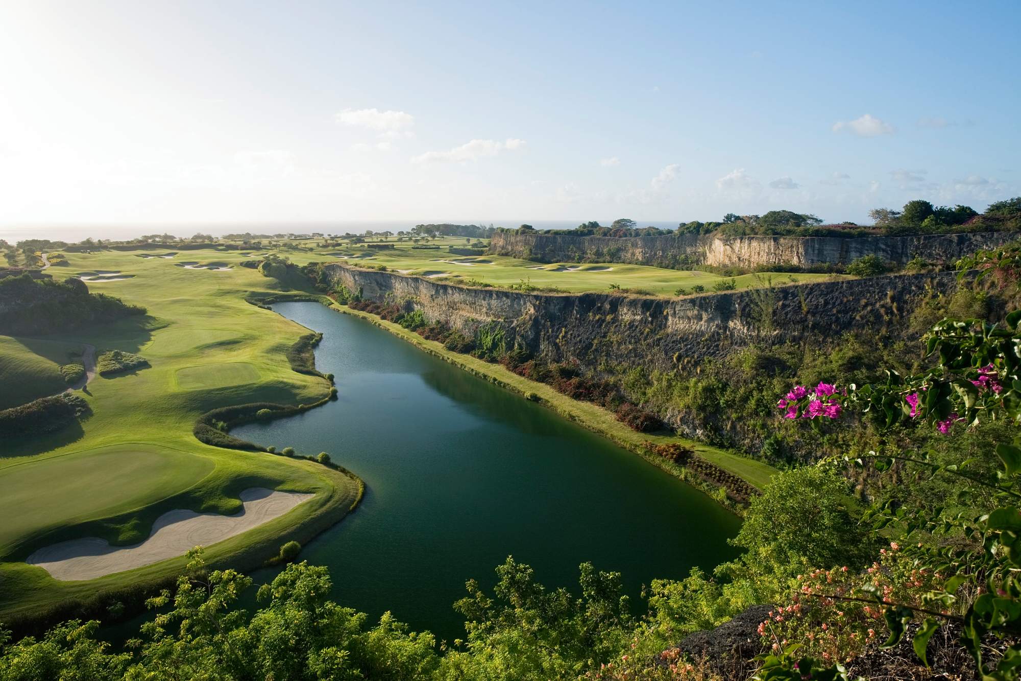 Green Monkey cliffs